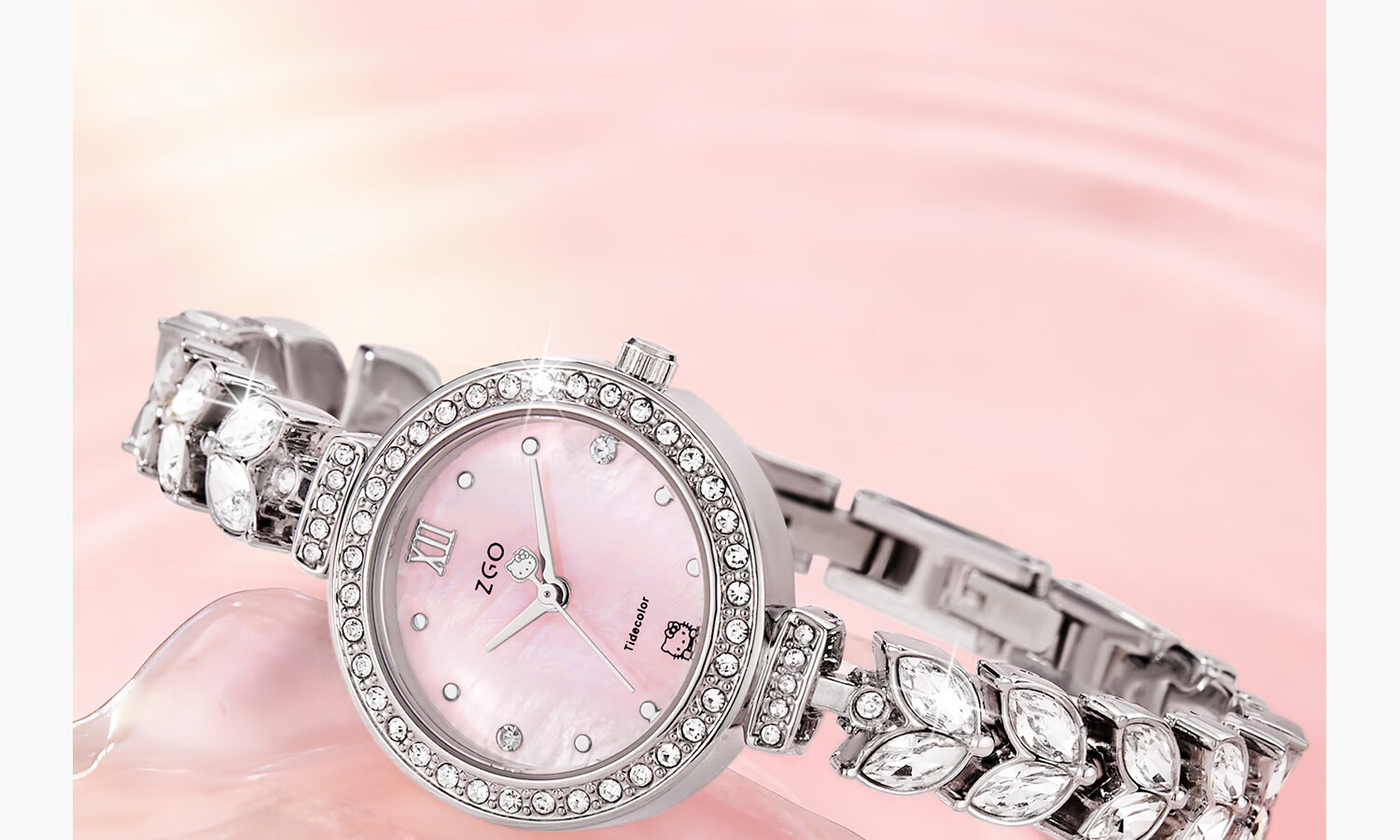 Hello Kitty Mermaid Small Dial Bracelet Watch for Women Student Niche Light Luxury Birthday Gift for Girlfriend 13