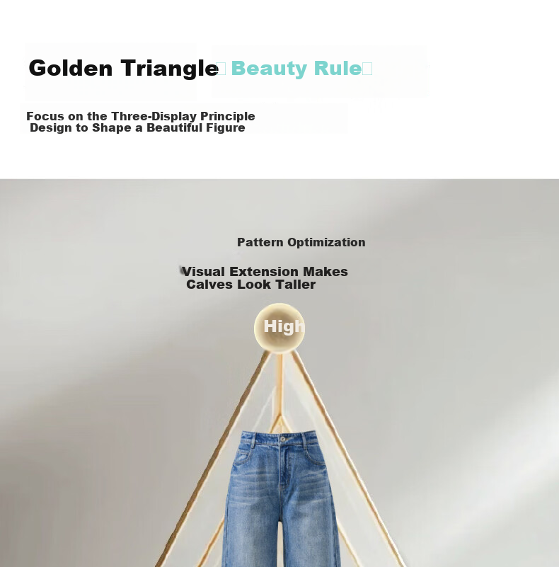 ESE-Y Slimming Wide-Leg Pants for Women 26 Spring New Lightning Wash Vintage Twill Denim Straight-Leg Pants Blue 29 3