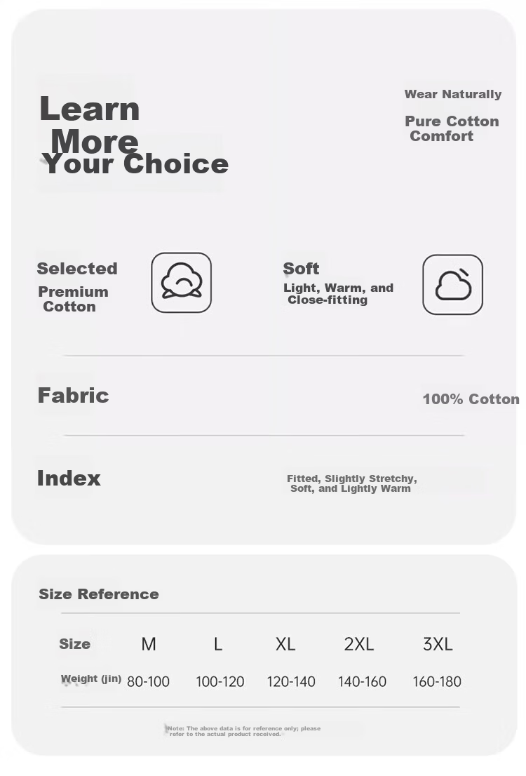 Bingxue Kapok Autumn Cotton Thermal Underwear Set for Boys Teens Pure Cotton Warm Antibacterial Mite-Resistant Base Layer 10A New 2025 7