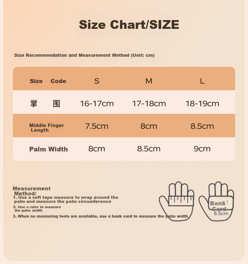 ANTA Thermal Gloves Winter Riding Fleece Lined Electric Bike Windproof Touchscreen Ski Outdoor Anti-Freeze Gloves M 23