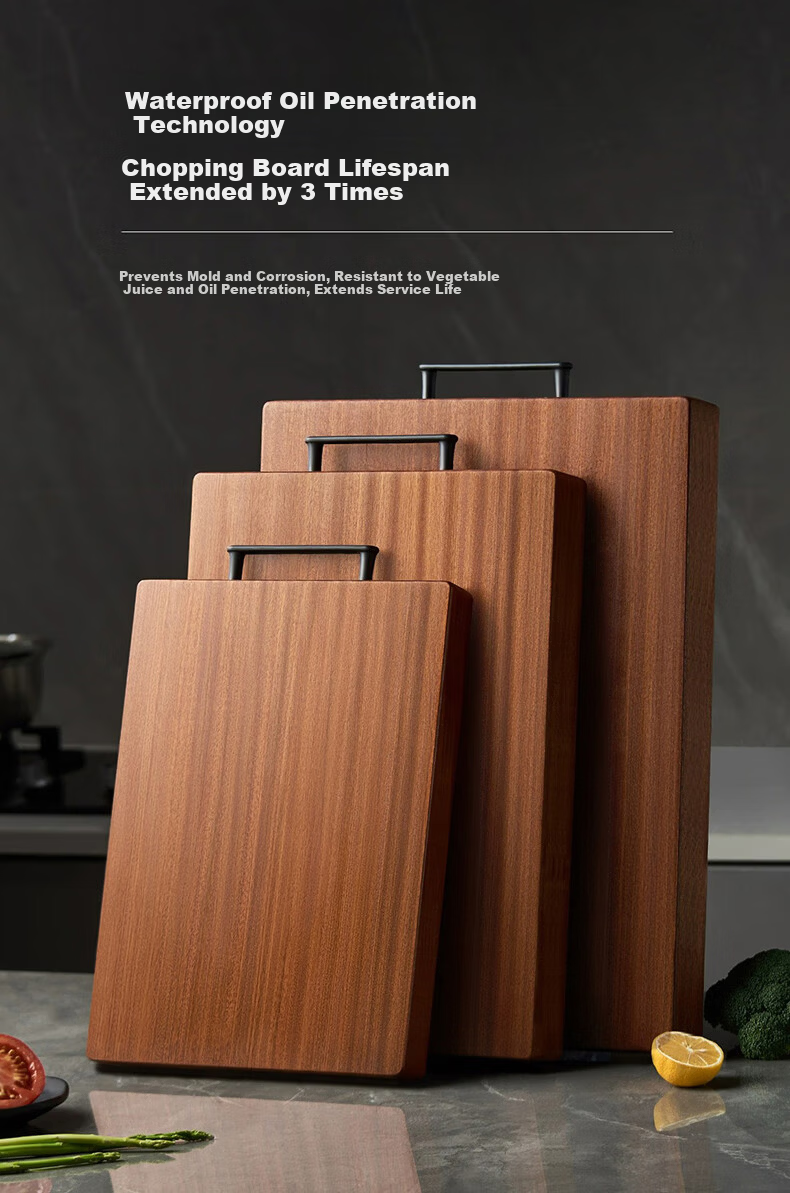 ZhaiQingSong Stainless Steel + Plastic Double-Sided Antibacterial Multifunctional Cutting Board 41x27.2x1.3cm 9