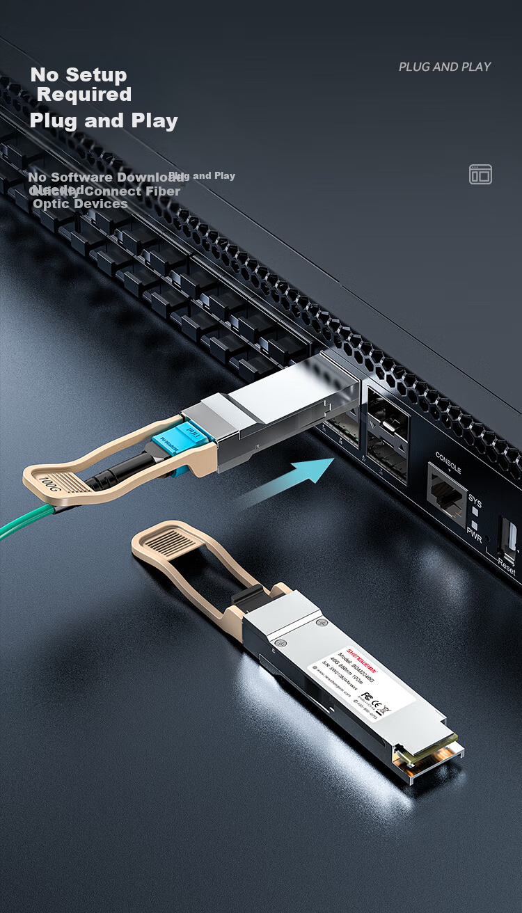 Shengwei 10G Optical Fiber Module Gigabit SFP Optical Module 10G Multimode Dual Fiber LC Interface Compatible with Huawei/H3C/Ruijie Domestic Brand Devices BSFP-10G-MM 5