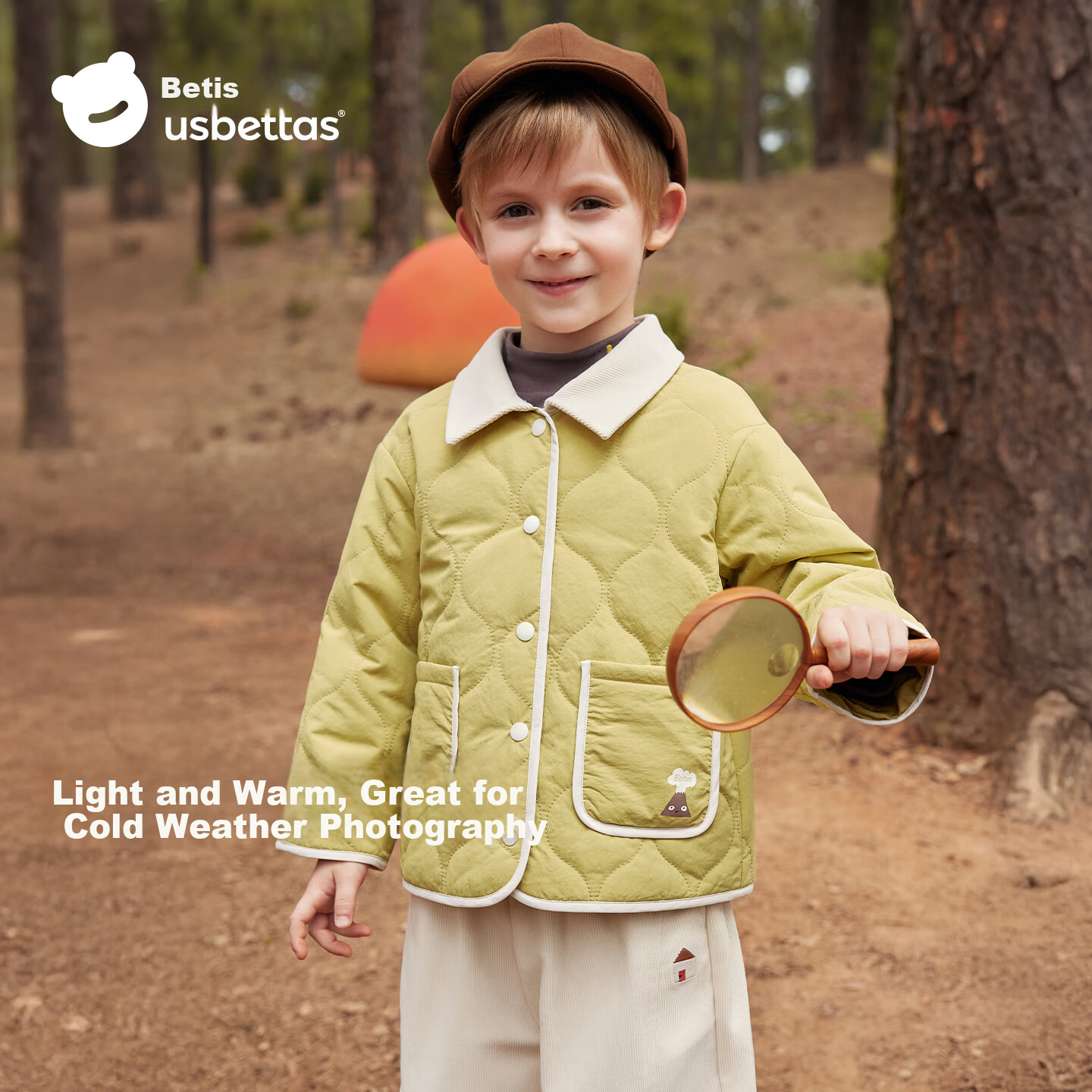 Betis Kids Jacket Fashion New Boys Girls Windproof Warm Thick Winter Coat Baby Padded Cotton Jacket