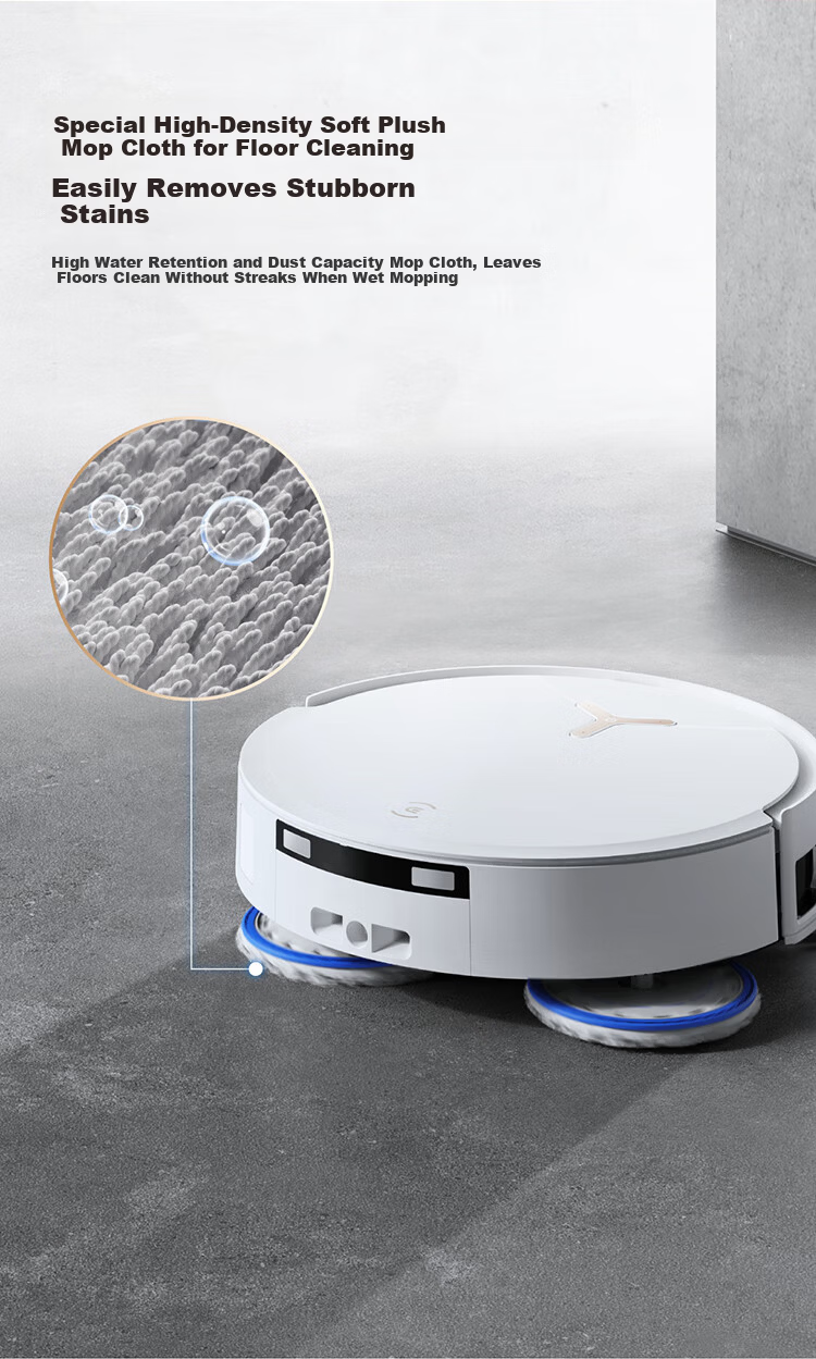 Ecovacs T50 MAX Robot Vacuum Cleaner and Mop Combo with Automatic Cleaning, Smart Home Hair Tangle-Free Ultra-Thin Water Tank Version (Supports HarmonyOS) - Mother's Day Gift 17