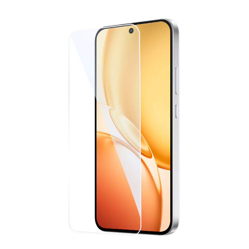 Langling [2-Pack Drop-Proof] Tempered Glass Screen Protector for vivo Y600 Pro, Full Coverage, Ultrasonic Fingerprint Unlock, HD Anti-Drop and Explosion-Proof, No Black Edges