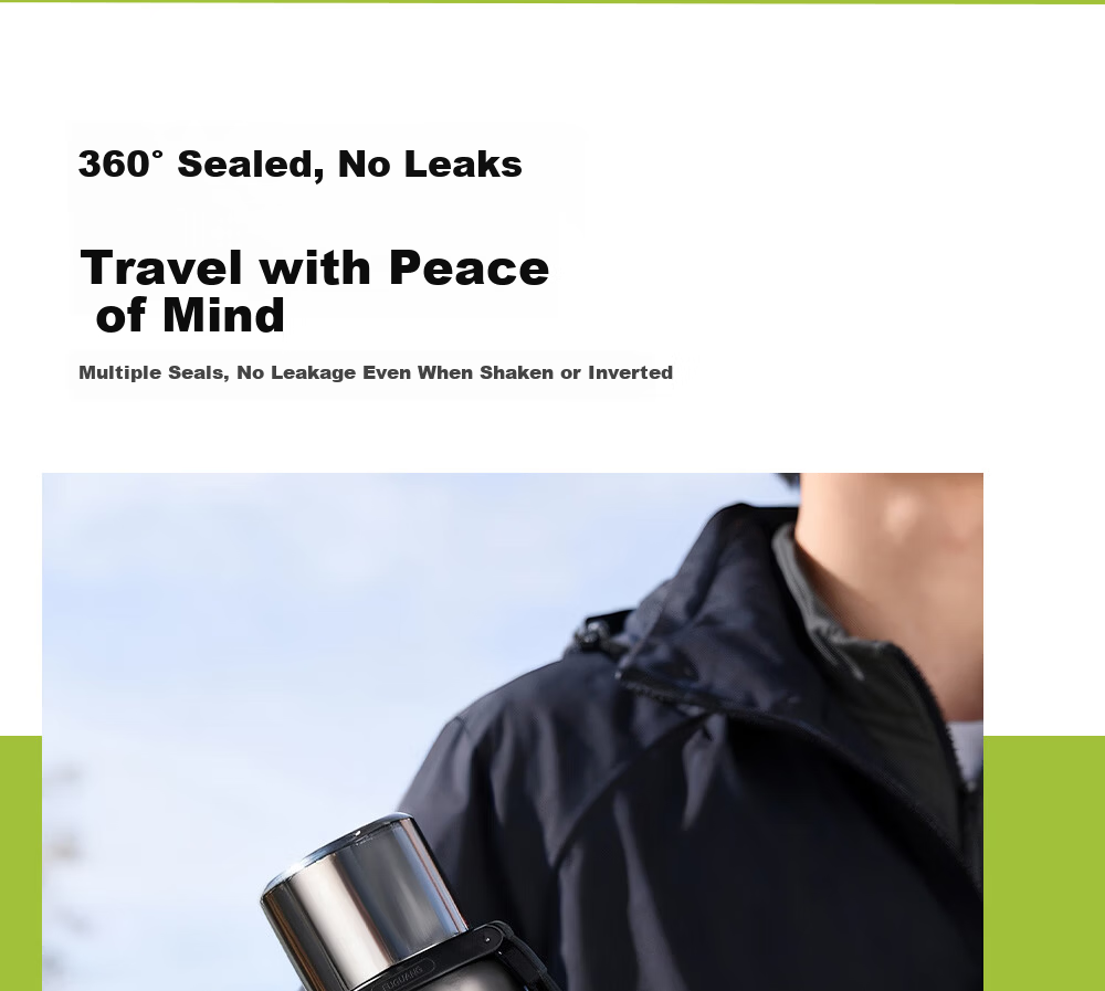 Fuguang 316L Stainless Steel Insulated Water Bottle Large Capacity Thermal Cup Full Steel Tea Separation Outdoor Men's Cup 16