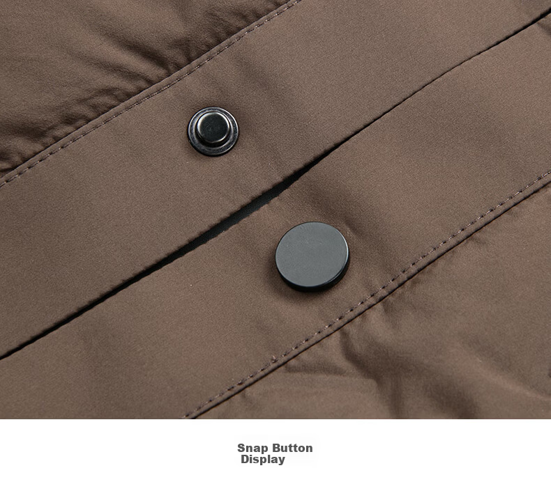 Yalu Men's Down Jacket 2025 Autumn Winter New Business Casual Lapel Duck Down Warm Versatile Short Coat 9
