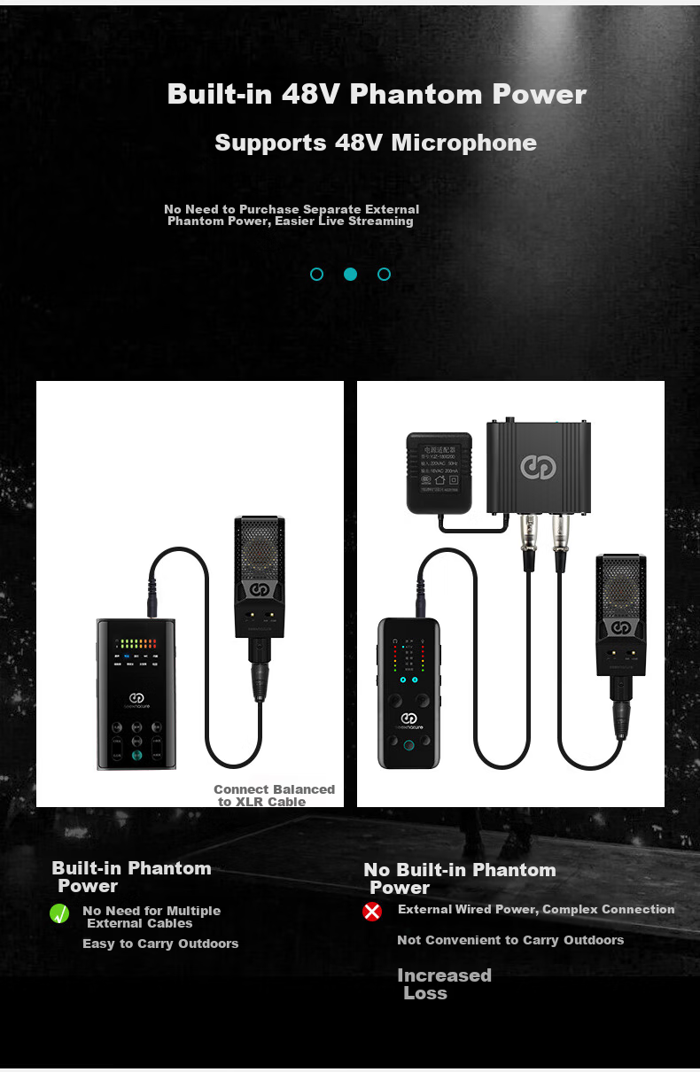 Seeknature BoBa 2nd Gen LIVE Sound Card Condenser Microphone Kit for Mobile Live Streaming, PC, TikTok, Kuaishou, Universal Host Singing, Karaoke, Recording, Full Live Streaming Equipment Set Micropho 4
