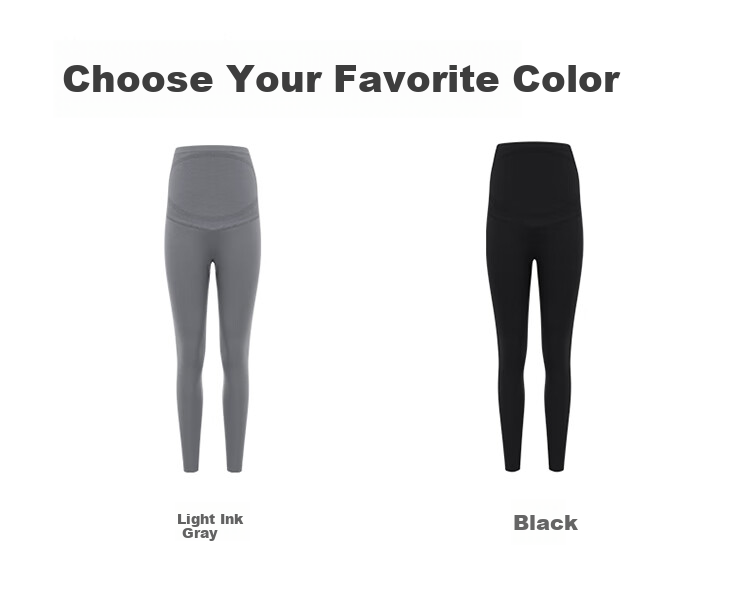 PurCotton Maternity Autumn Winter Seamless Stretch High Waist Supportive Shark Pants Black 175 18