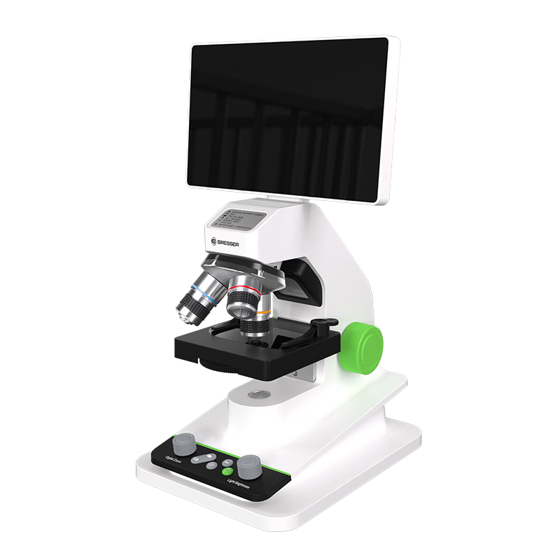 Bresser Professional HD Microscope for Viewing Bacteria, Cells, Sperm, Microorganisms - Educational Gift for Middle and High School Students