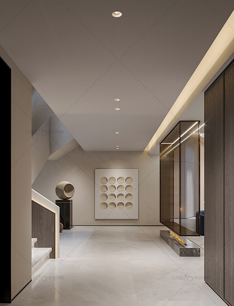 CARE LED Recessed Downlight Ceiling Light Corridor Light 3W 2-inch White Light 6500K Cutout 65±5mm 2