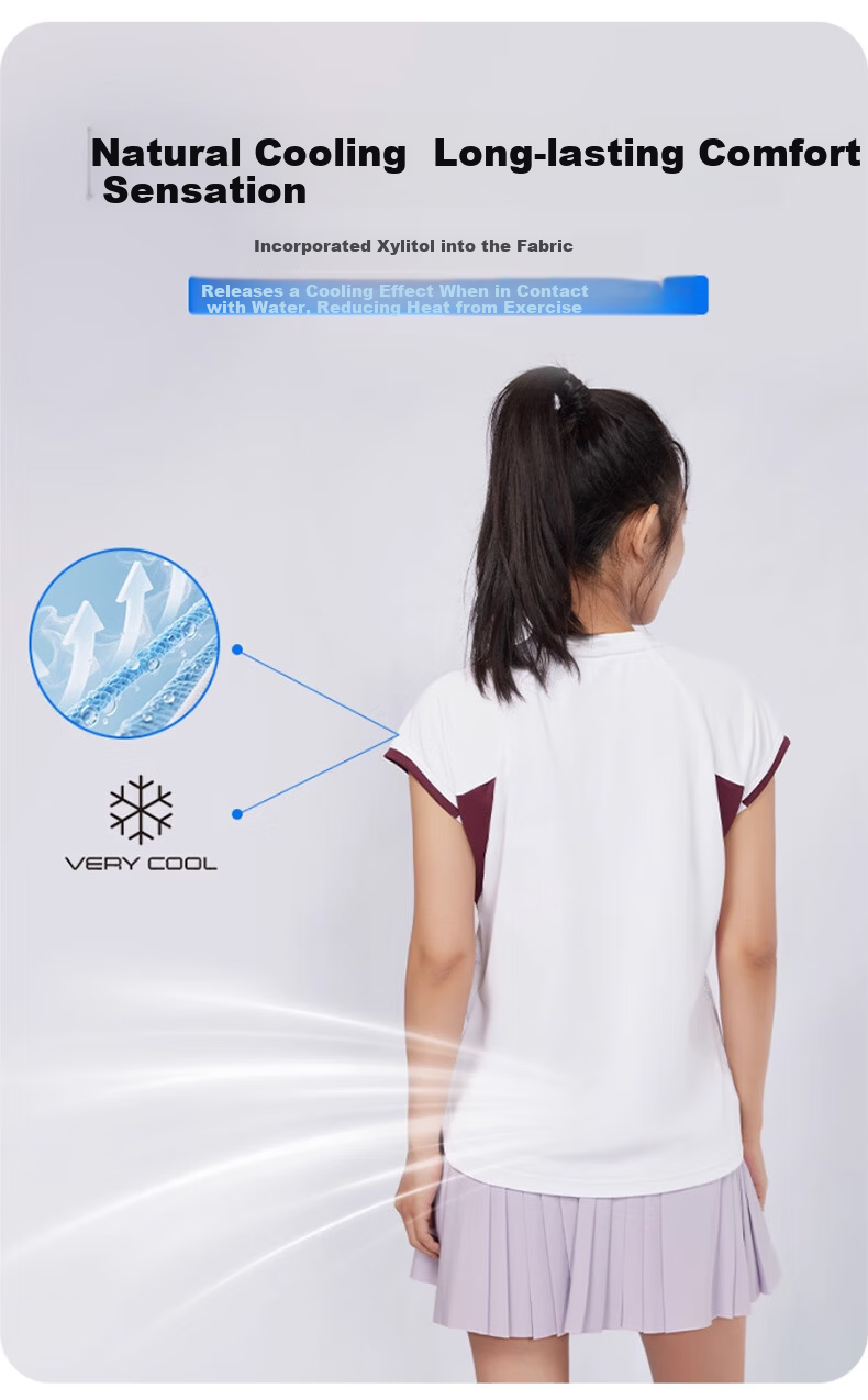 YONEX Badminton Sports T-Shirt Short Sleeve Breathable Men's Top - 1102925BCR White L 6