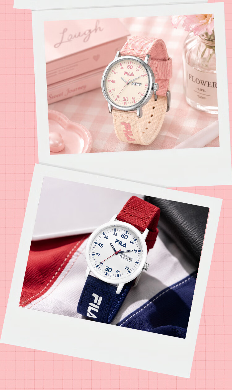 FILA Women's Watch, Student Watch, Middle School Exam Gift, Sports Children's Watch for Primary And Secondary School Students, Exam Watch 6835-002 7