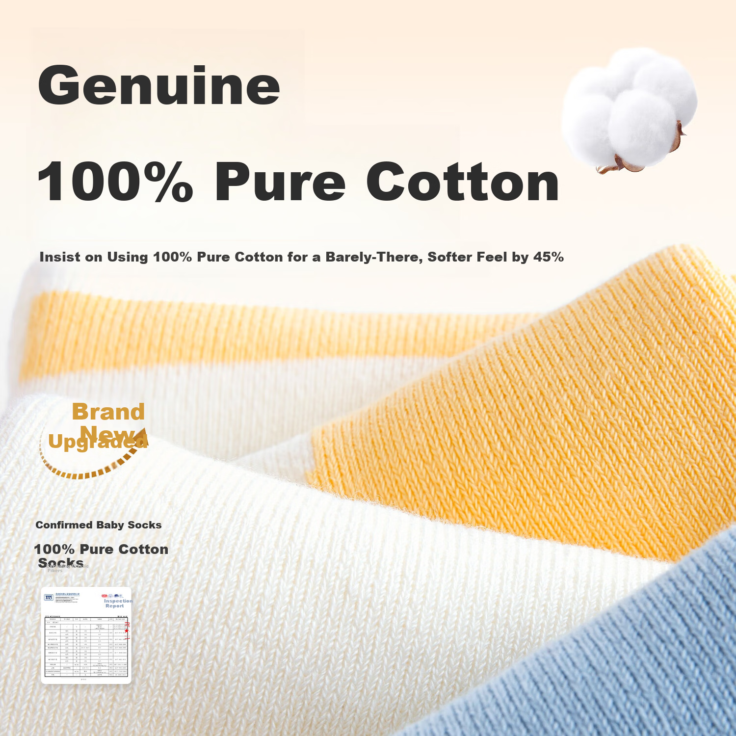 Baby Thickened Terry Socks Autumn Winter Cotton Warm Mid-Calf Socks for Newborns