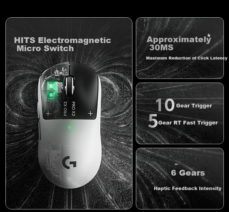 G gpw5 Snow Leopard Wireless Gaming Mouse, HITS Electromagnetic Micro Switch, Lightweight Design E-Sports Mouse, FPS Professional Gaming Configuration, Dawa, Jiangdong 6