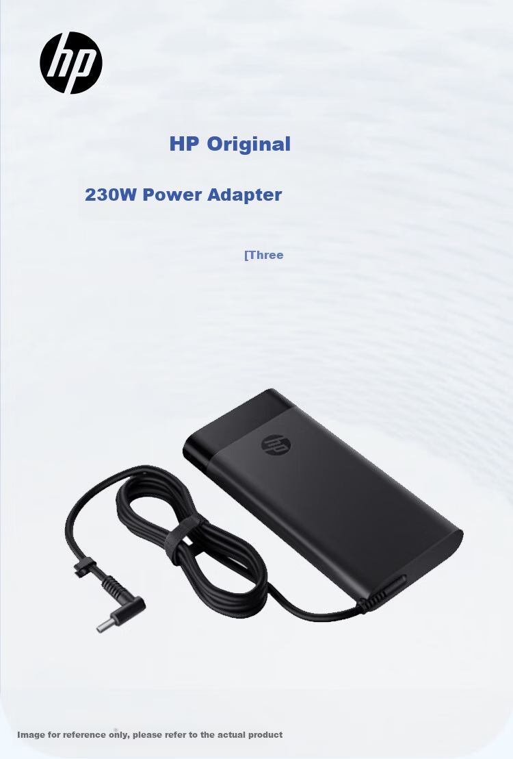 HP Original 230W Power Adapter Laptop Charger for CreateBook ZBook Studio/X Series Workstation, Battle 99 Shadow 11 Dark Shadow Elf 1
