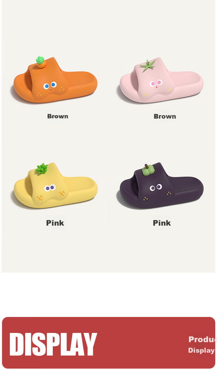 Chedoir Fruit Pineapple Slippers for Women Summer Indoor Home 2026 New EVA Non-Slip Shower Sandals 12