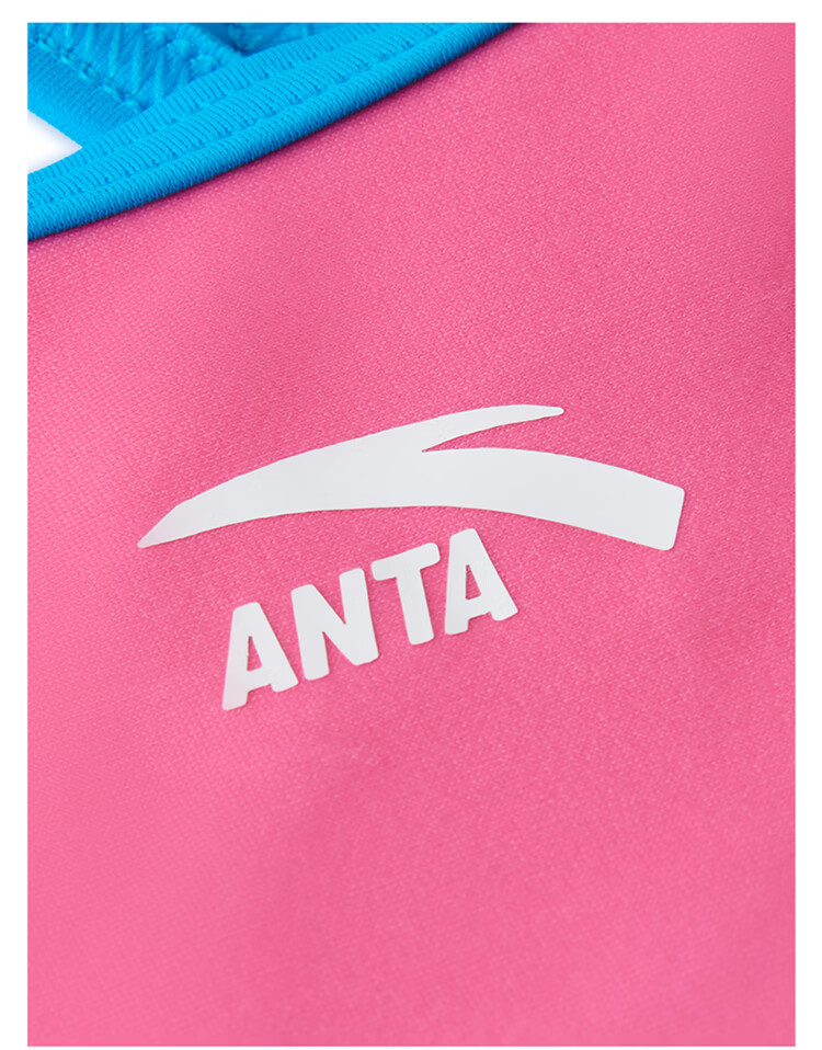 ANTA Zhang Yufei Edition Women's Competitive Racing Swimwear Training Triangle One-Piece Slim Backless Pink M 22