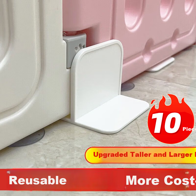 PlayWorld Fence Fastener Baby Kids Play Foldable Non-Slip Mat Strong Suction Cup Base Buckle Panel Reinforcement Tool