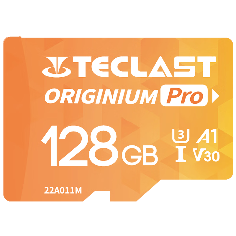 TECLAST 128GB TF Memory Card (MicroSD) U3 V30 A1 C10 High-Speed Storage Card for Dash Cam, Surveillance Camera, Mobile Phone, Tablet, Camera