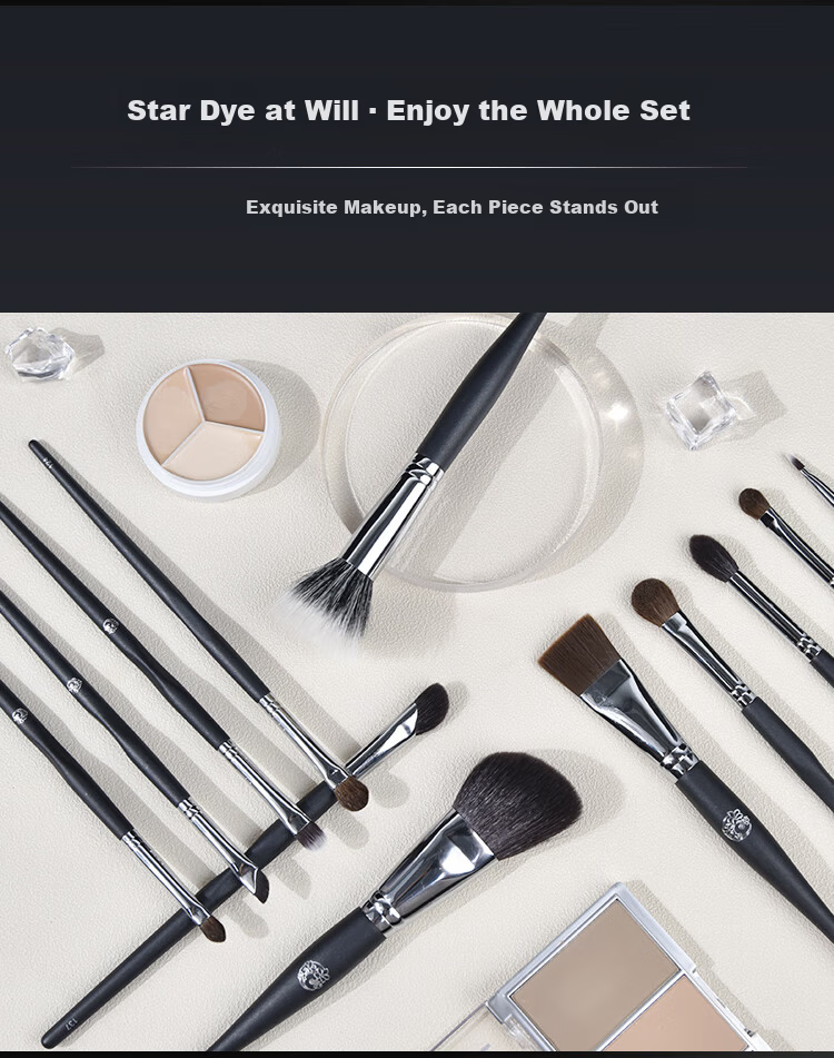 Ainoqi Master Series Makeup Brush 1pc Wool Blush Brush Natural Bristles Cangzhou Soft Hair 7