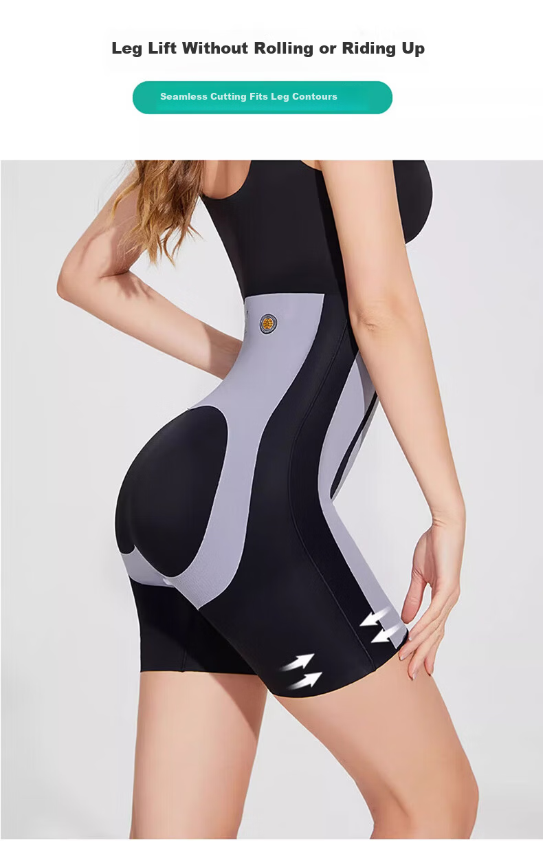 GRACEWELL 5D Shaping Floating Pants Hip Lifting Waist Slimming Seamless High Waist Slimming Body Shaping Base Underwear Nude L 11