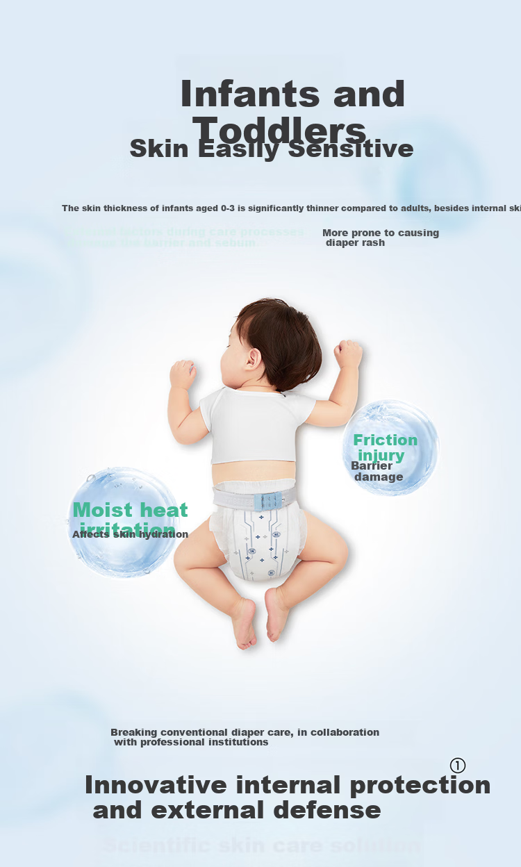 Subicchi Breathable Thin Baby Diapers S32 (4-8kg) No Waist Tape 1