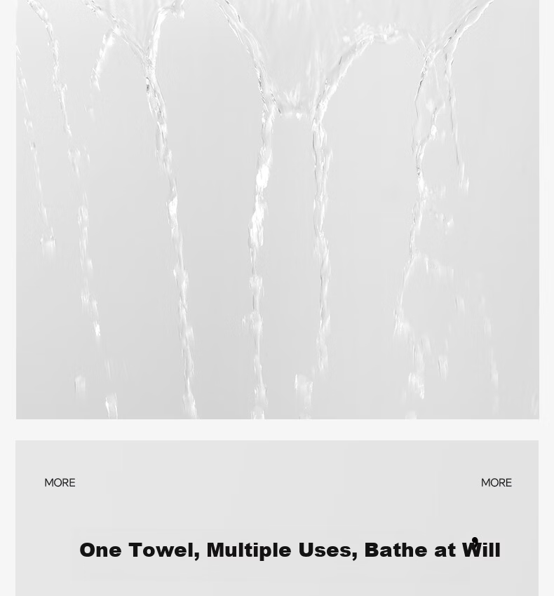 Grace Bath Towel 100% Pure Xinjiang Cotton Super Absorbent Large Bath Towel Lint-Free for Shower and Sports 9