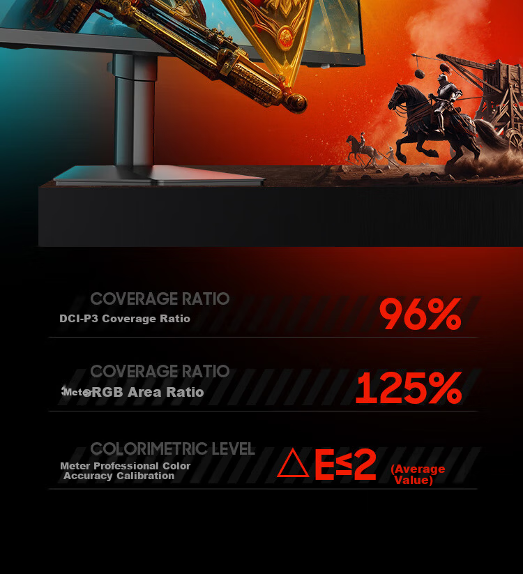 HKC 24.5 Inch 320Hz Fast IPS 1ms Low Blue Light HDR400 Factory Calibrated FPS Gaming Monitor Fengmang K5 10