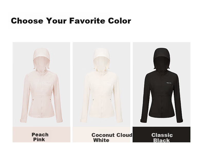 MOLY VIVI Slim Fit Softshell Jacket Women Waist-Cinching Spring Summer Outdoor Windproof Waterproof Sports Hiking Coat Magic Vivi 21