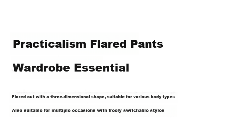 ESE-Y Golden Ratio Flared Jeans for Women 26 Spring New Slim Fit Stretch Cotton Flared Pants Black 25 17