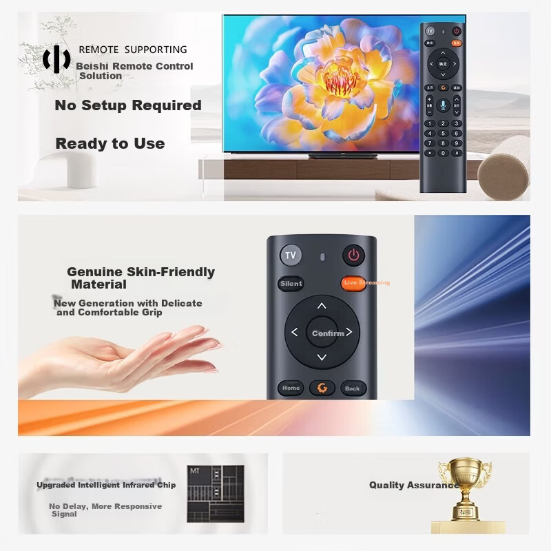 Beishi Voice Remote Control Board for New Guangdong Radio and Television Network Cable Digital Voice TV Set-Top Box