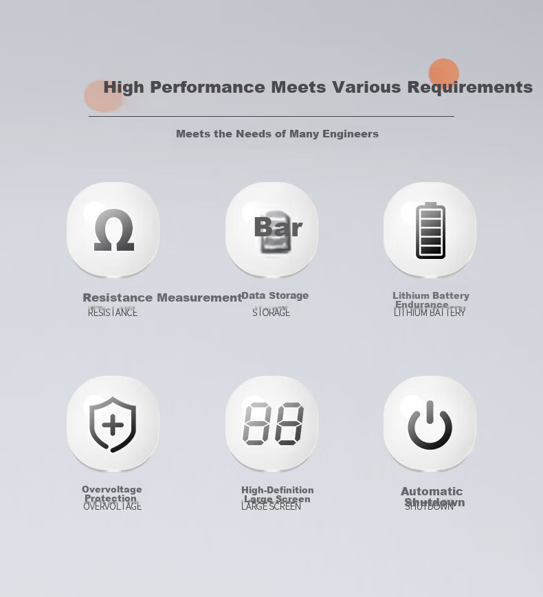 Suwei Milliohm Meter DC Low Resistance Tester Micro Ohmmeter Ohmmeter Micro Ohm Meter Milliohm Resistance Tester SW6205 4
