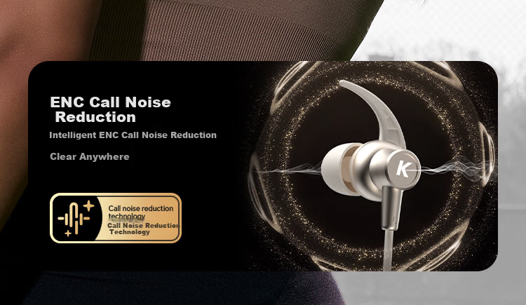 KUGOU M3pro New [30-Hour Long Battery + 7 Custom Sound Effects] Bluetooth 6.0 Neckband Wireless Music Sports Running Gaming Noise-Cancelling Earphones 17