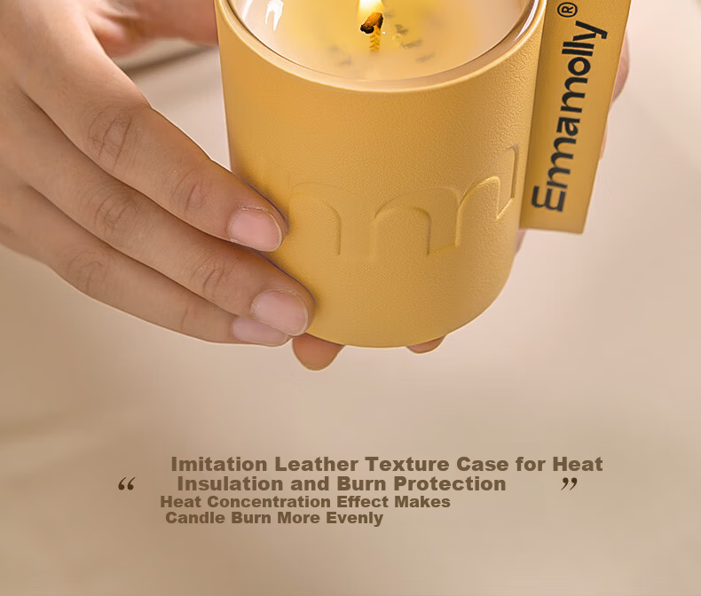 Emma Molly Emotional Confession Aromatherapy Candle 60g Bedroom Bathroom Fragrance Birthday New Year Niche Gift Practical for Women 7