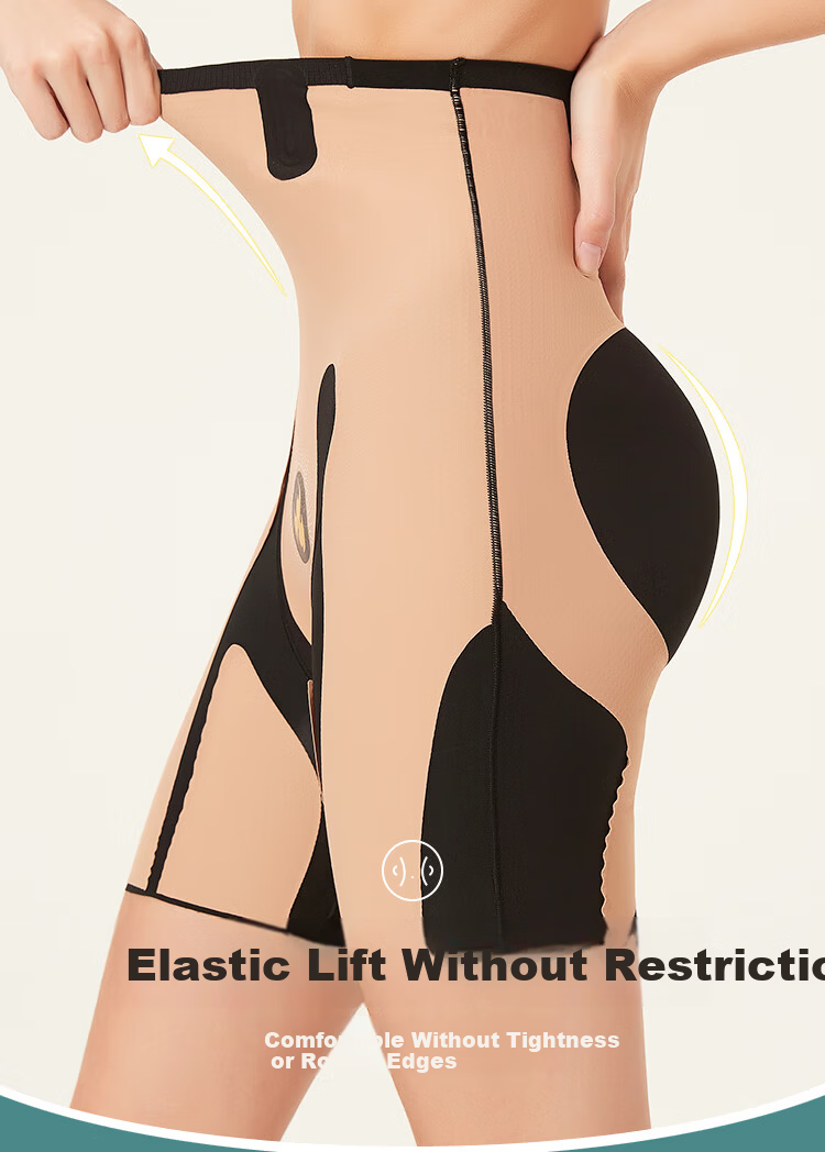 MiiOW Autumn Winter High Waist Women's Underwear High Elastic Comfortable Seamless Shaping Body Sculpting Strong Abdomen Control Hip Lift Pants M 7
