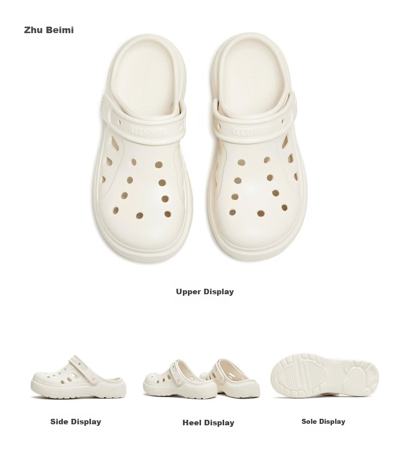 Tianmeiyi Xianbei Hollow Thick-Soled Sandals Women's Breathable Non-Slip Beach Shoes 2026 New Style 10