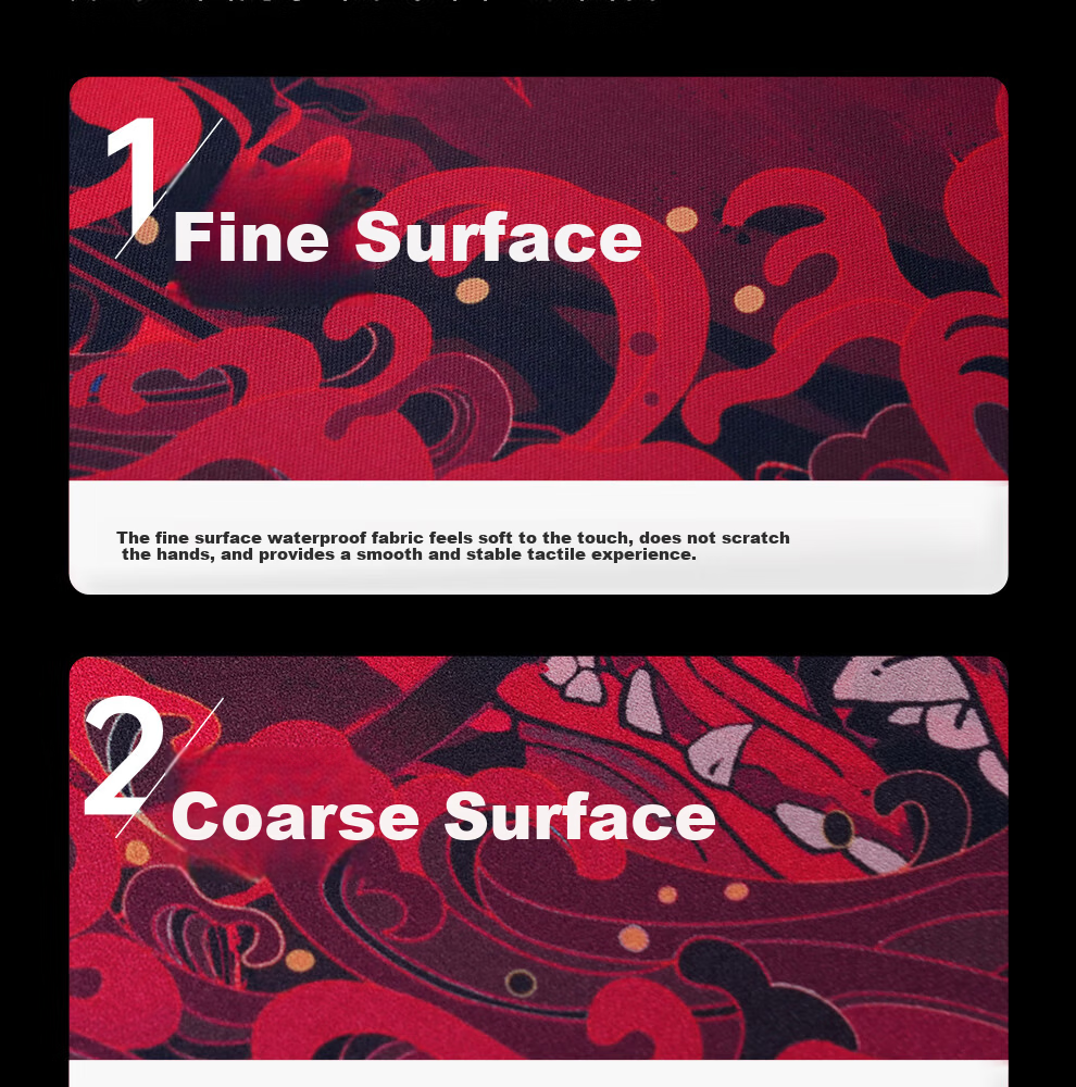 Zhenhuo Mouse Pad Lan FPS Gaming Large Desk Mat CSGO LOL PUBG APEX Valorant Smooth Waterproof Fine Surface 360x300x4mm 4
