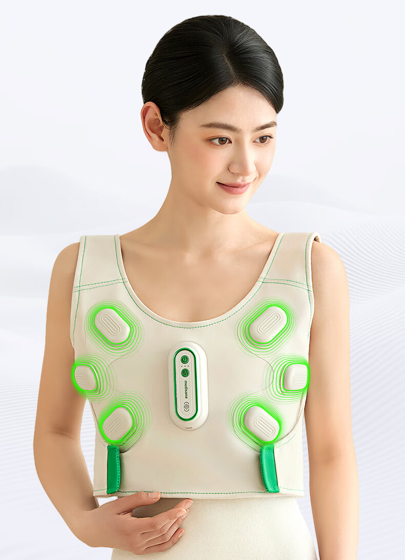 MEDISANA German Breast Massager Red Light Electric Chest Massager for Breast Nodule Relief and Pain Relief Thermal Therapy Gift for Girlfriend Birthday 9