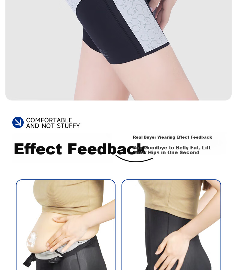 GRACEWELL High Waist Shaping Hip-Lifting Tummy Control Postpartum Waist Trainer Butt Lifting Slimming Underwear Skin Color M 16