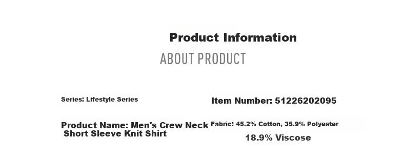 Erke Men's Crew Neck Short Sleeve Knit Shirt Summer Outdoor Casual Sports T-Shirt Fashion Basic Versatile Top 14