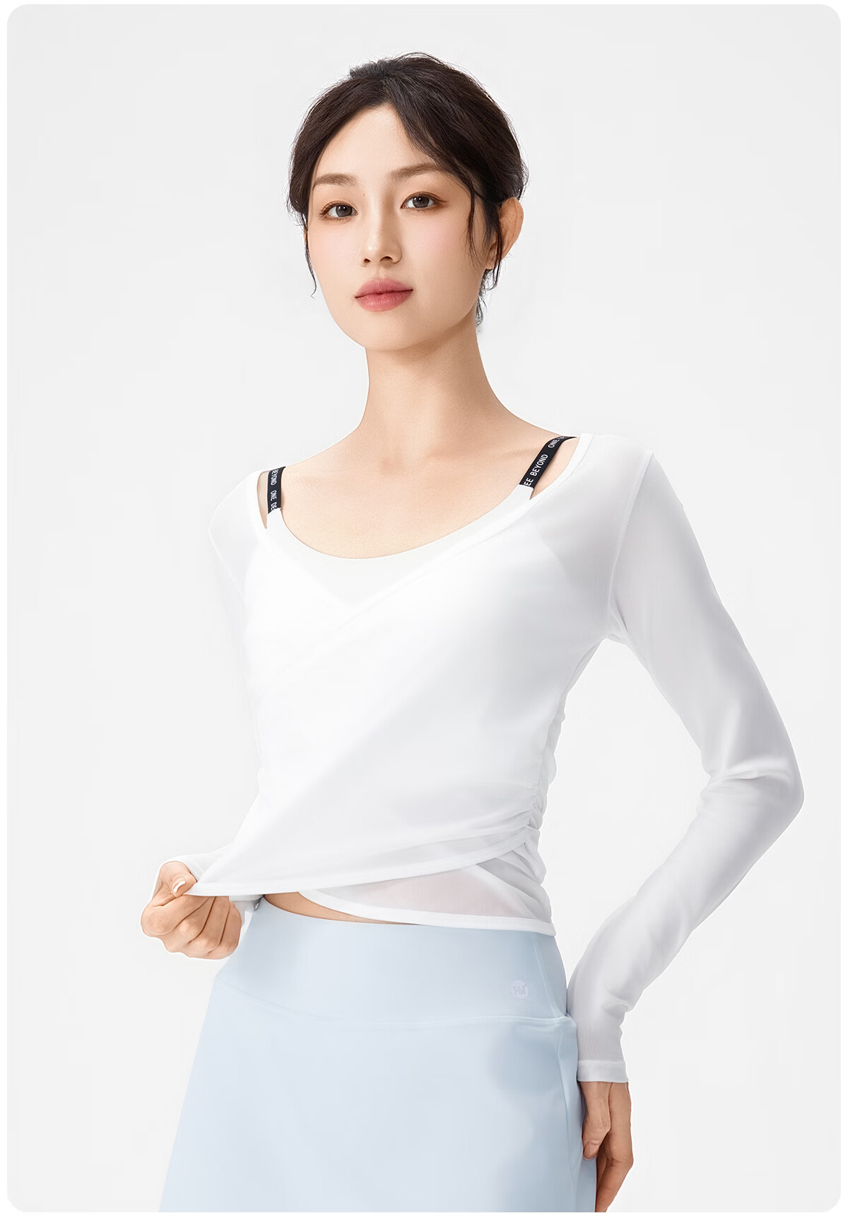 361° Women's Yoga Cover-up Summer Outerwear Long Sleeve Sports Top Premium Dance Pilates Training Shirt 11