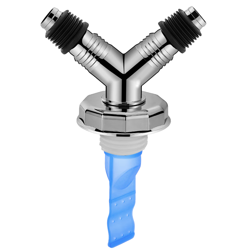 Muvi Washing Machine Drain Connector, Anti-Odor Tee Joint, Two-In Sink Drainage Pipe, Anti-Overflow Special Device
