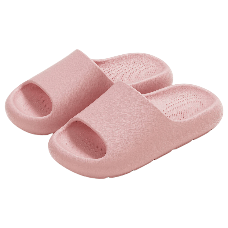 LANDF Men's Summer 2026 New Indoor Bathroom Home Thick Sole Non-Slip Slippers Women's Pink Size 39-40