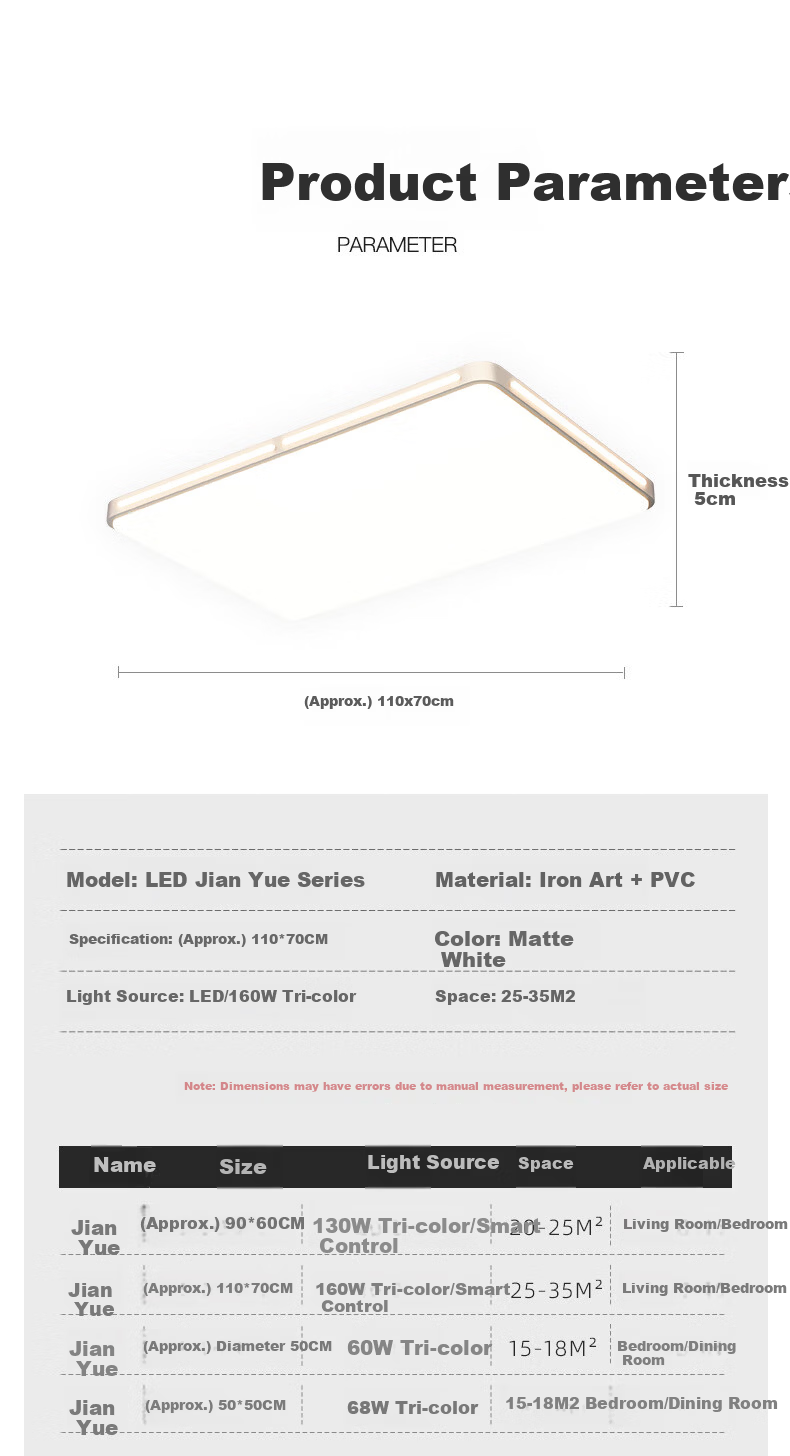 MICOE Pure Eye Protection Modern Minimalist Bedroom Ceiling Light Dining Room Light Zhongshan Lighting Luxury Shadow Series 25