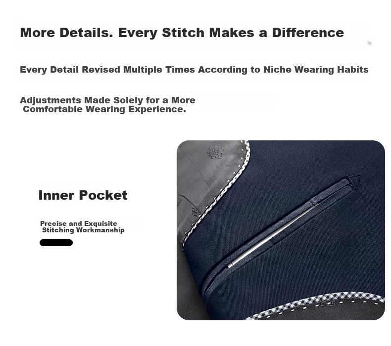 FIRS Anti-Wrinkle Non-Iron Men's Four-Season Business Casual Suit Jacket Professional Workwear Outerwear 8