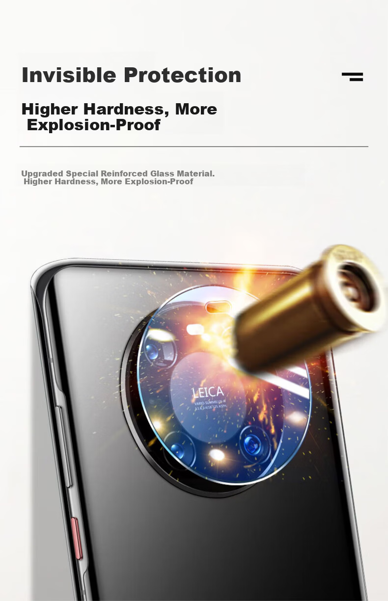 DIVI Instant Adhesive Lens Protector for Huawei Mate80 Pro Max, Rear Camera Lens Film, AR Anti-Reflective Tempered Glass, 1 Piece 5