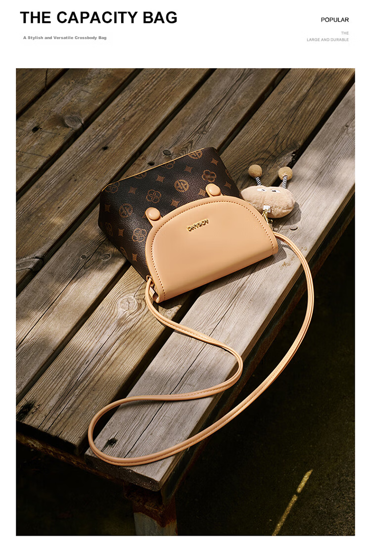 Aokang Women's Handbag, Trendy Phone Bag, Small Square Bag, Light Luxury Crossbody Shoulder Bag, Birthday And 520 Gift for Mom Or Wife 4