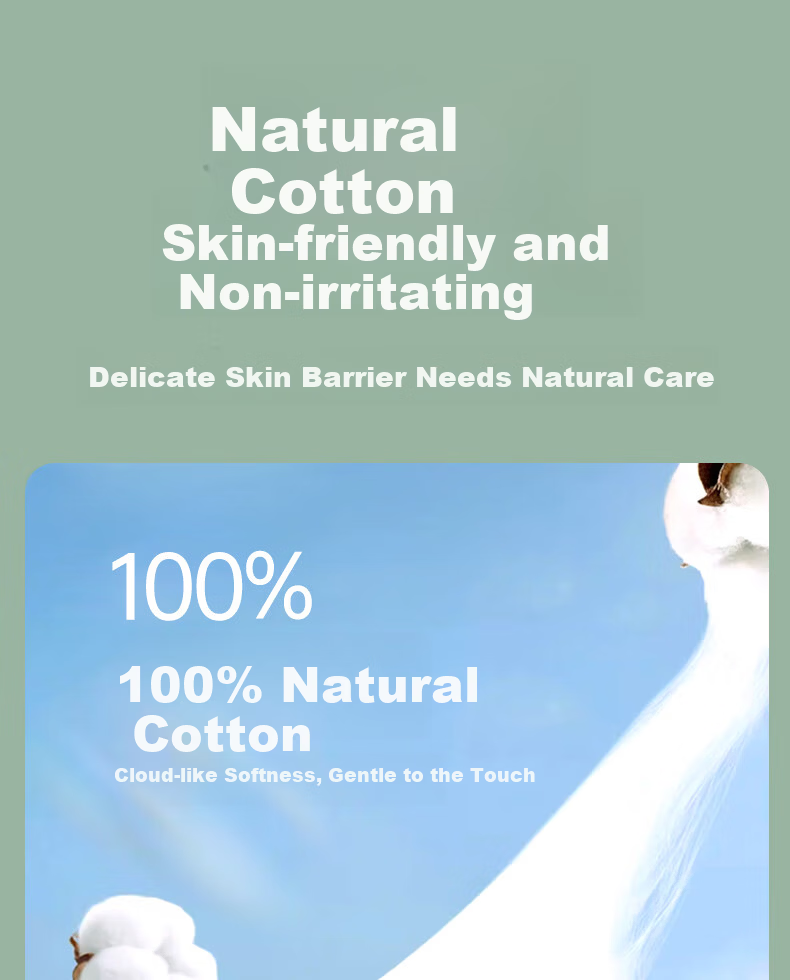 Cotton Deer Hanging Facial Towel Pure Cotton Xinjiang Cotton Soft Towel Disposable Facial Towel Dual-use Thickened 306 Sheets 2 Packs 6