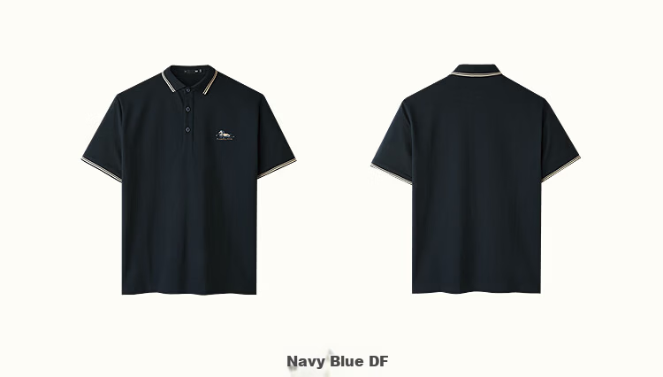 HLA Hailan Home Men's Short Sleeve Polo Shirt 26 New Summer Cool Touch Short Sleeve 14